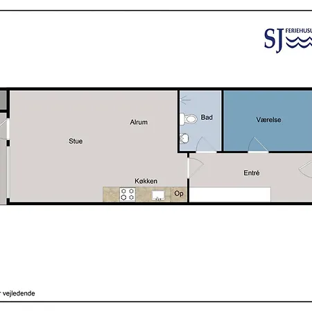 Apartamento Charmerende I Stueetagen Sj3104 *